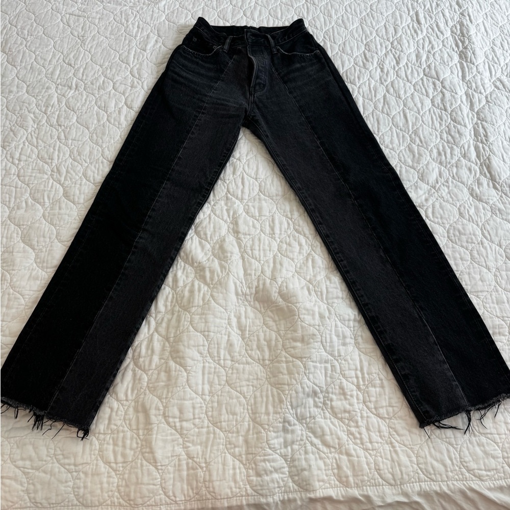 Moussy Black High Rise Jeans